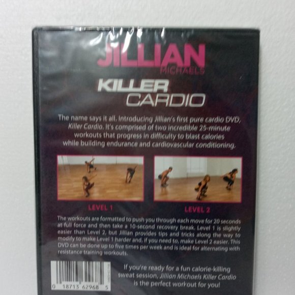 JILLIAN MICHAELS 4 DVDs SEALED Exercise & Fitness - Picture 7 of 7